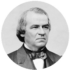 Andrew Johnson Pinback Buttons