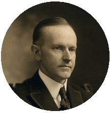 Calvin Coolidge Pinback Buttons