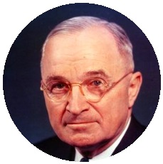 Harry S. Truman Pinback Buttons