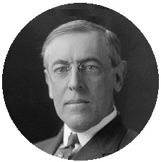 Woodrow Wilson Pinback Buttons