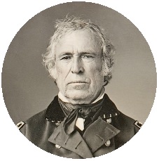 Zachary Taylor Pinback Buttons